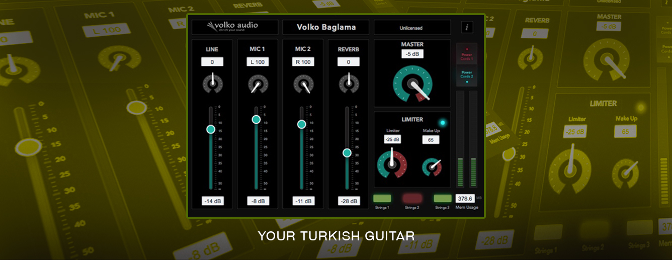 Volko Baglama Turkish Guitar